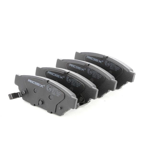 OEM Remblokken MITSUBISHI 1.5 (CB2A) 88 PK Benzine AY060MT007 van RIDEX online aan verbazingwekkende prijzen