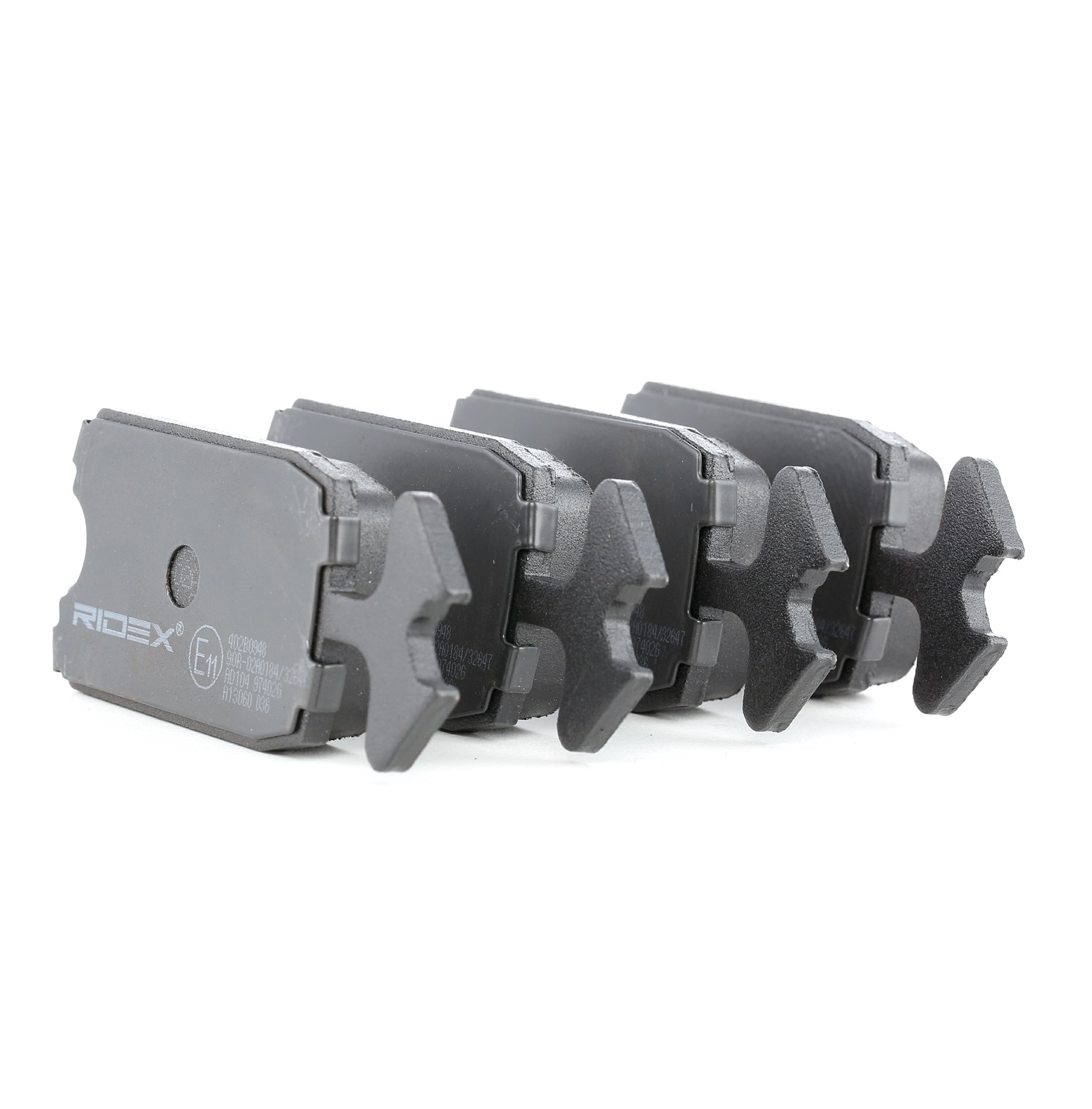 Įsigykite RIDEX Stabdžių kaladėlės Prekės Nr.: 402B0948 už žemiausią 13,34 € kainą