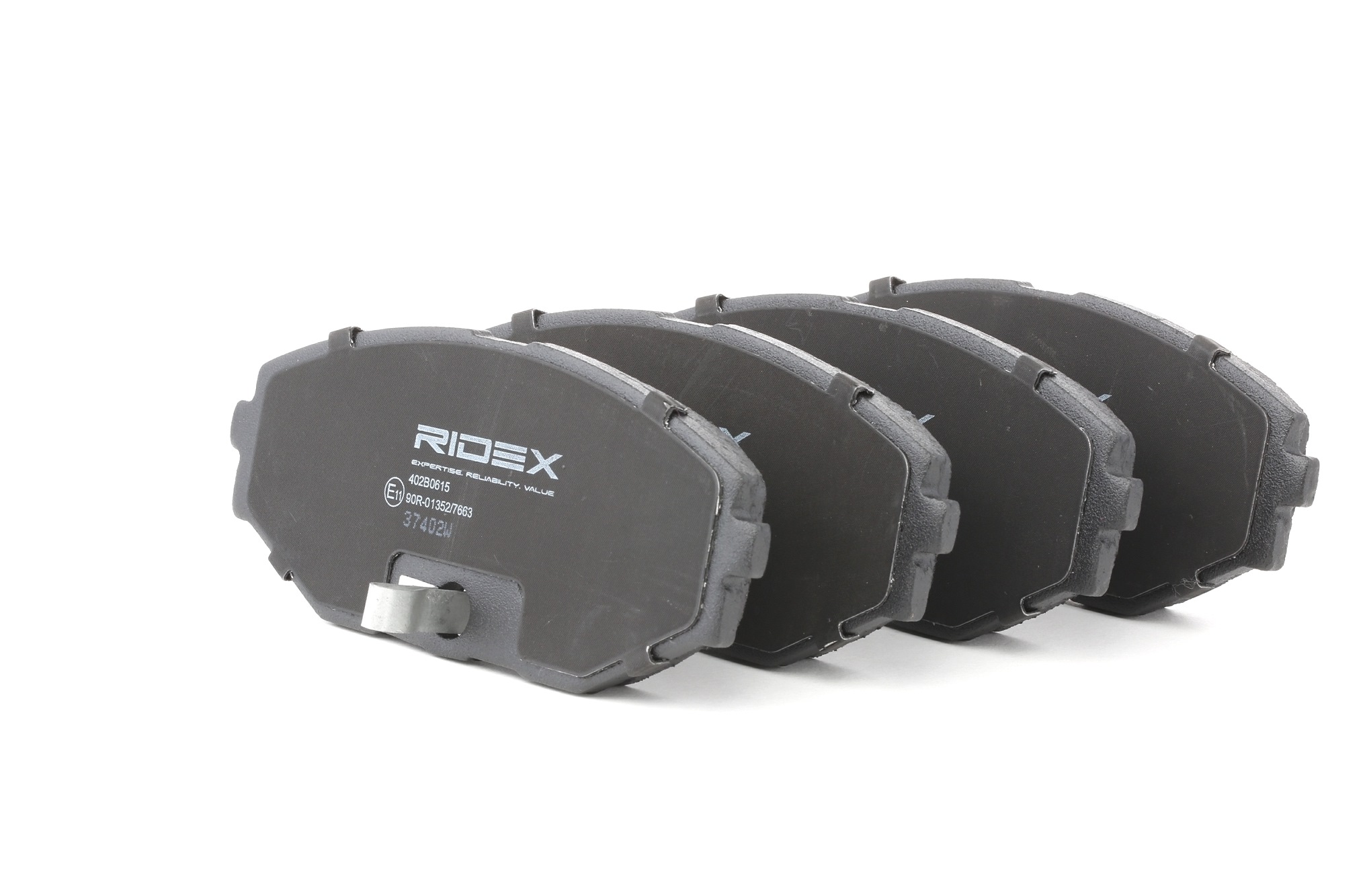 Įsigykite RIDEX Stabdžių kaladėlės Prekės Nr.: 402B0615 už žemiausią 25,26 € kainą