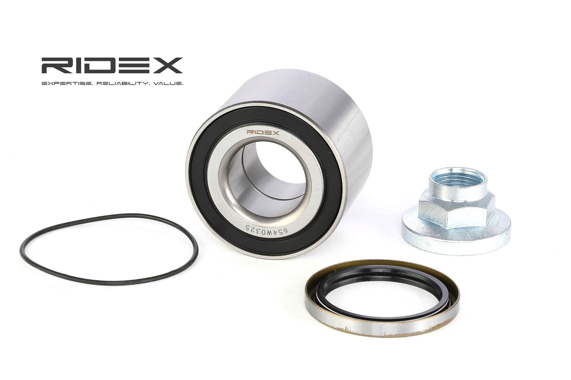 Kupuj RIDEX Zestaw łożysk koła Produkt No.: 654W0325 w niskiej cenie, tylko 129,23 zł