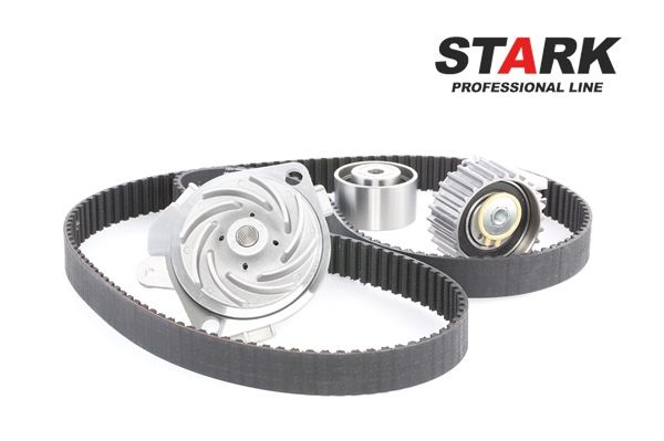 STARK SKWPT0750123 pompe à eau + kit de courroie de distribution LANCIA Thesis 841 2.4 JTD 150 CH Diesel