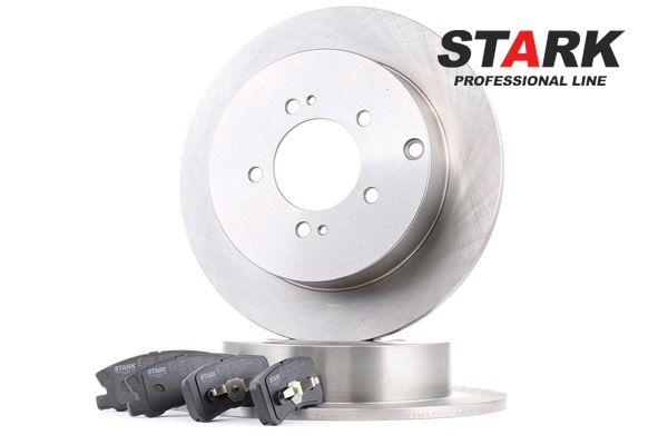 OE MITSUBISHI OUTLANDER 2022 Brake pads and rotors 1606294580, 1611500480, 1611667880 from STARK