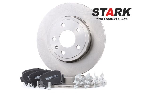 OEM Накладки и дискове Audi A4 8h 2007 1K0698451, 1K0698451D, 1K0698451F STARK