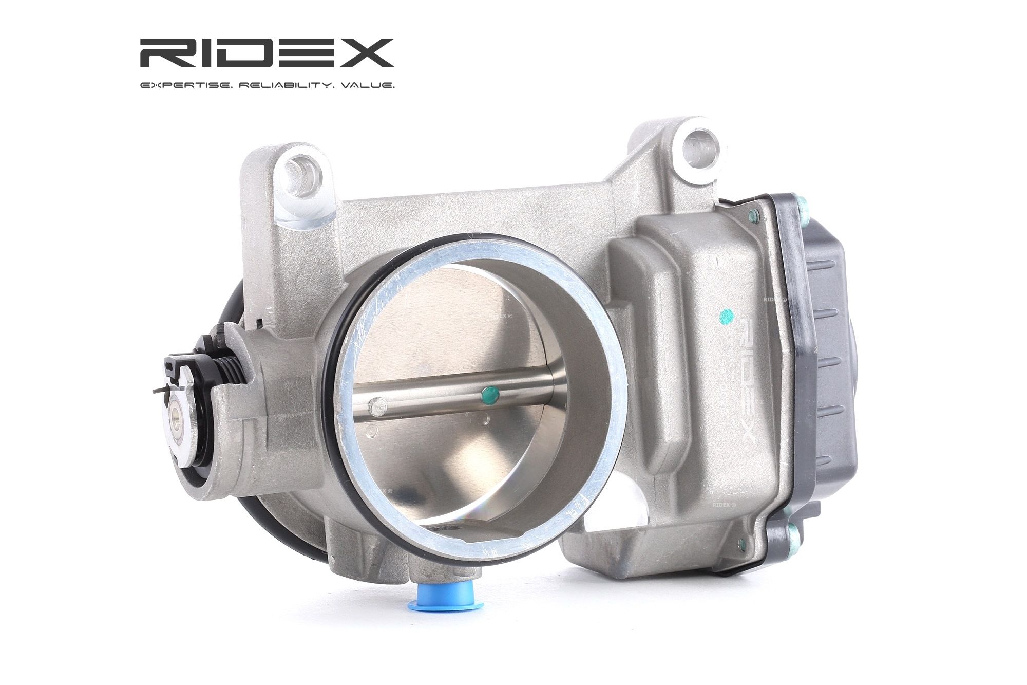 Įsigykite RIDEX Droselio korpusas Prekės Nr.: 158T0028 už žemiausią 95,52 € kainą