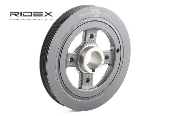 TOYOTA Belt pulley crankshaft in original quality 1340811012, 1347011030, 0515P8 from RIDEX