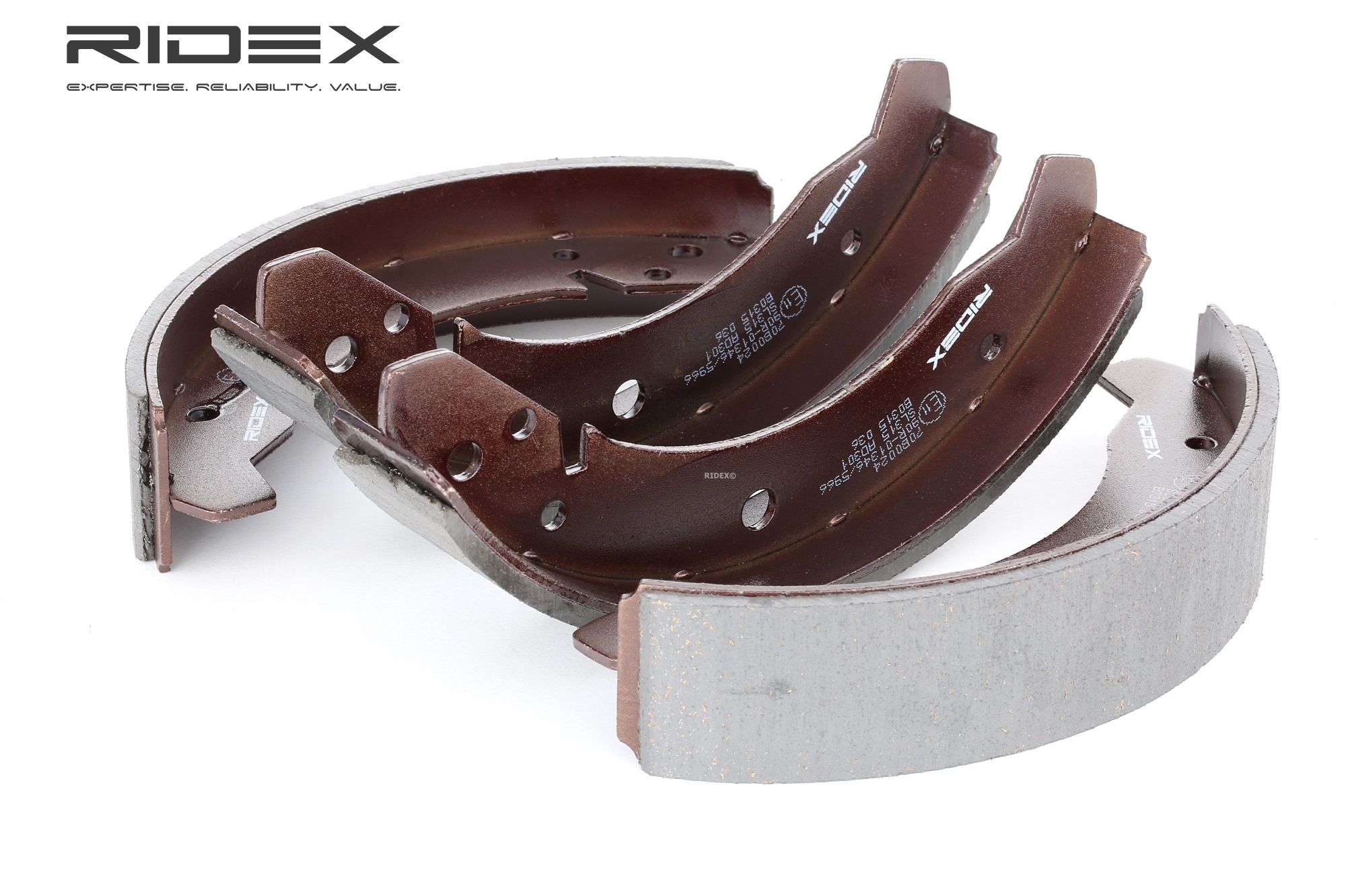Įsigykite RIDEX Stabdžių trinkelių komplektas Prekės Nr.: 70B0024 už žemiausią 18,55 € kainą