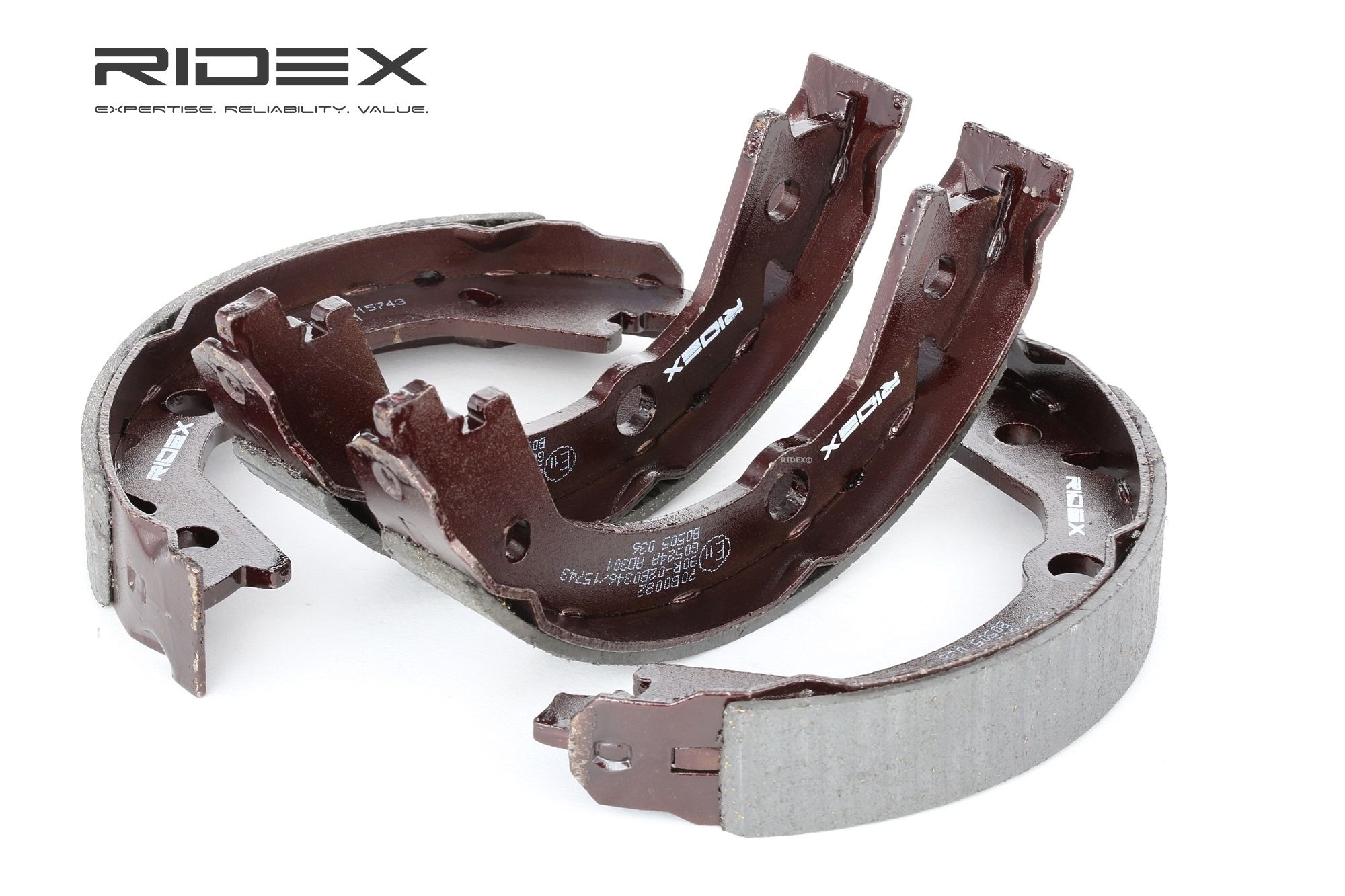 RIDEX 70B0082 Jeu de mâchoires de frein