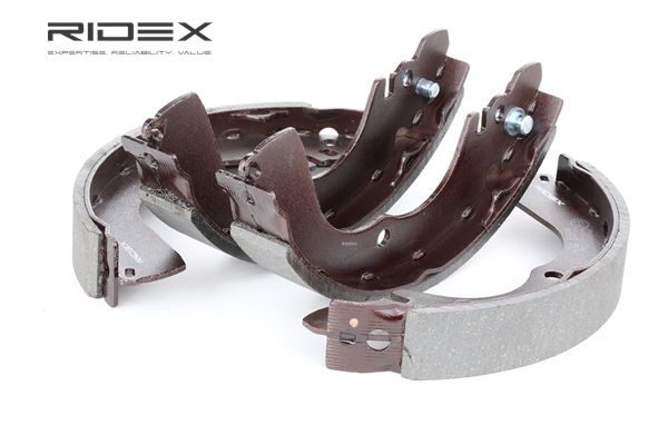 OE MITSUBISHI OUTLANDER 2015 Drum brake pads 4800A092, MN102642, MR249576 from RIDEX