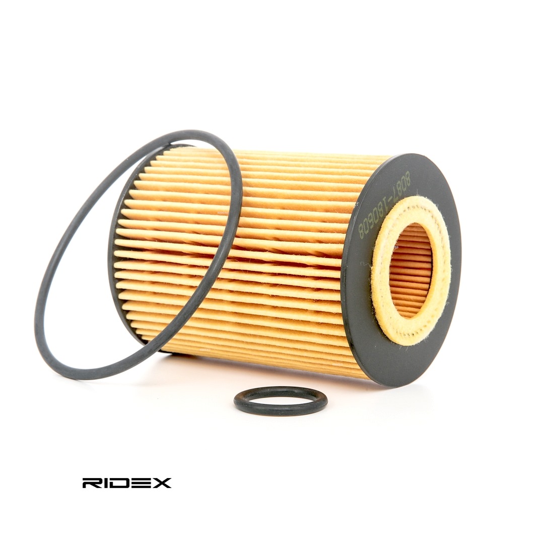 Įsigykite RIDEX Alyvos filtras Prekės Nr.: 7O0104 už žemiausią 7,57 € kainą