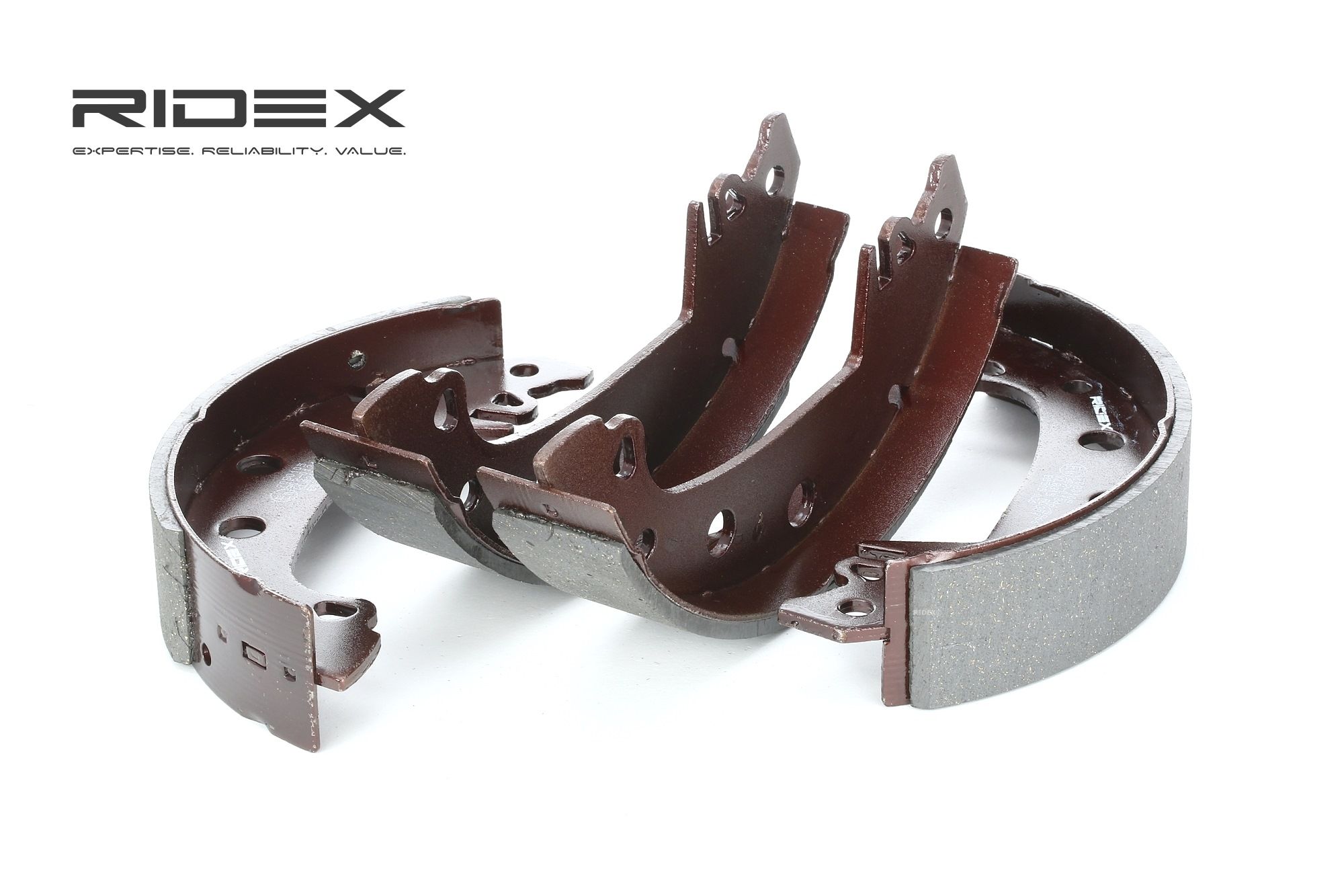 RIDEX Bremsbackensatz Produkt Nr.: 70B0105 zum unschlagbaren Preis von 29,49 € erstehen