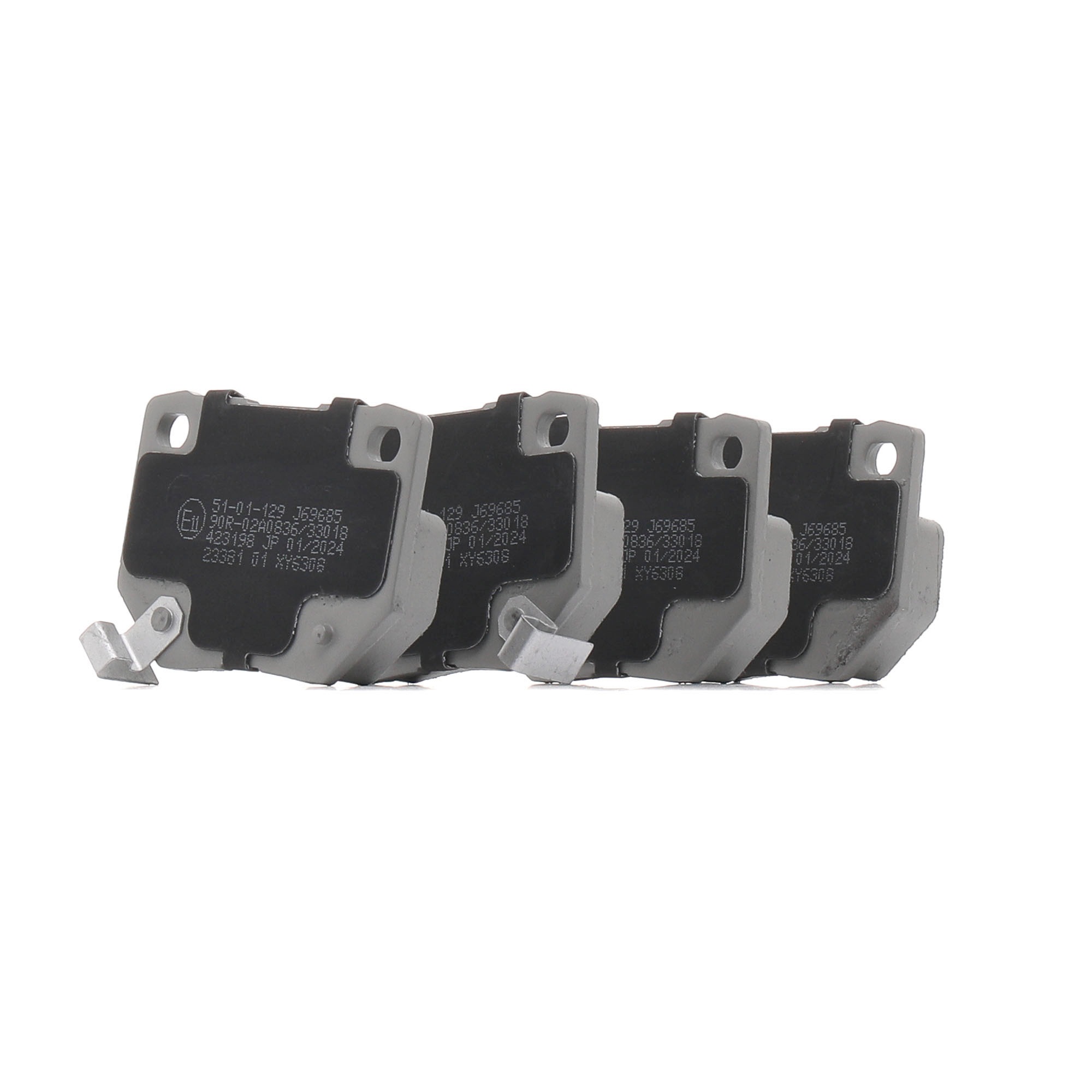 Įsigykite ASHIKA Stabdžių kaladėlės Prekės Nr.: 51-01-129 už žemiausią 17,36 € kainą