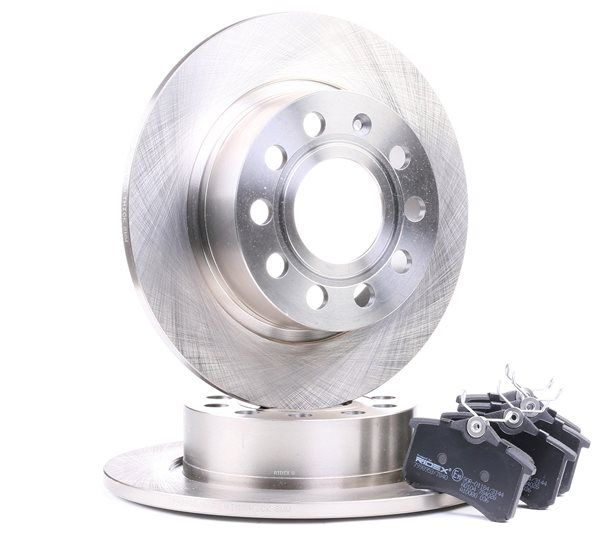 OEM Set frana, frana disc SKODA 1.6 FSI 115 CP benzina 1K0615601AB de la RIDEX online la un preț incredibil