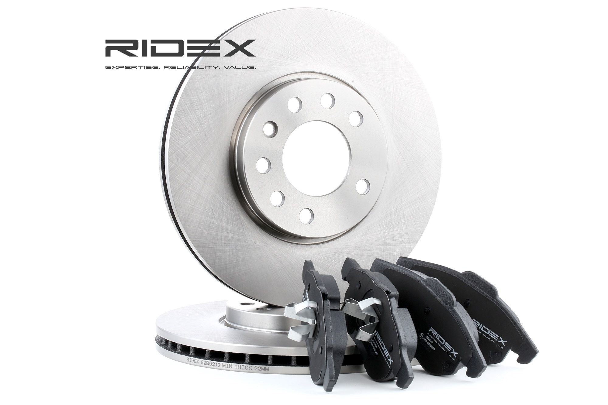 Cumpărați Set frana, frana disc de la RIDEX Număr produs: 3405B0138 la prețul de doar 503,05 lei