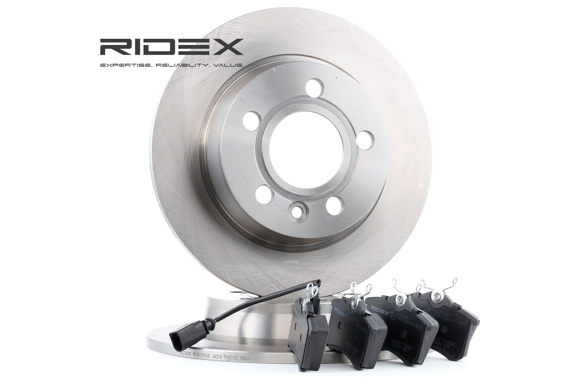 RIDEX 3405B0038 Disques et plaquettes de freins