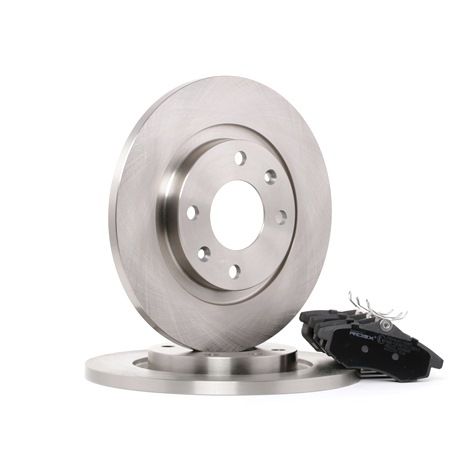 OEM Set frana, frana disc CITROËN 1.4 Flex 80 CP Benzina/Etanol 1608691680 de la RIDEX online la un preț incredibil