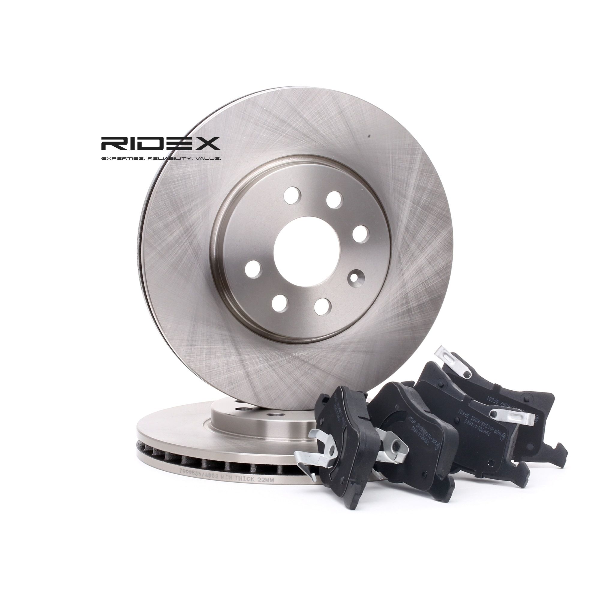 Cumpărați Set frana, frana disc de la RIDEX Număr produs: 3405B0056 la prețul de doar 485,24 lei