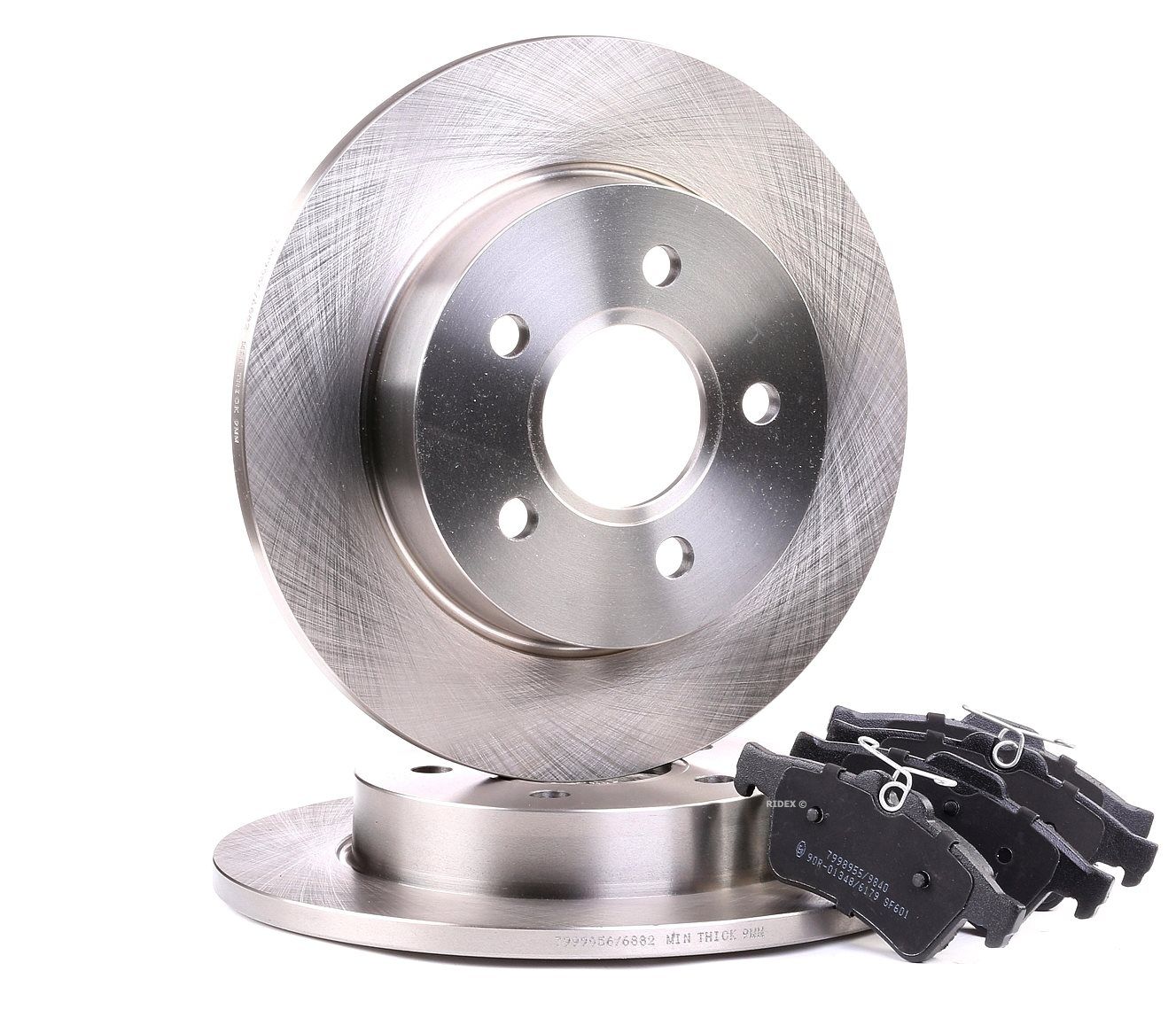 RIDEX 3405B0040 Disques et plaquettes de freins