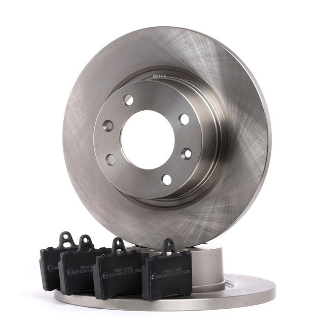 RIDEX 3405B0044 disque et plaquette de frein CITROËN C5 I 5 portes 3.0 V6 207 CH Essence