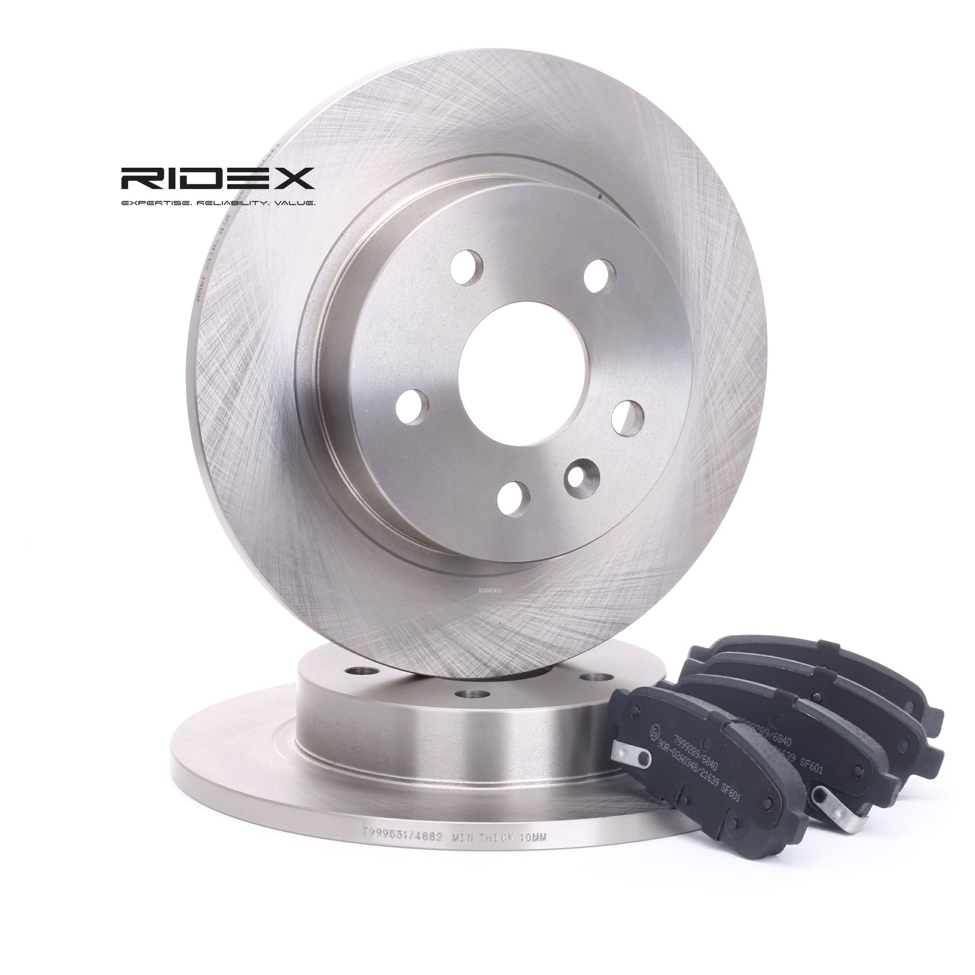Cumpărați Set frana, frana disc de la RIDEX Număr produs: 3405B0214 la prețul de doar 407,96 lei