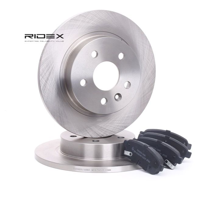OE JEEP GRAND CHEROKEE 2013 Pidurikomplekt 0542039, 0542040, 13300867 pärit RIDEX