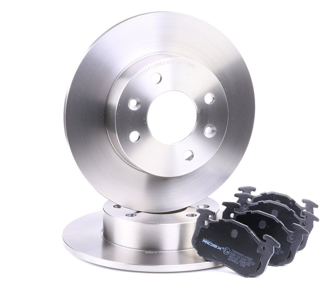 Ostke RIDEX Pidurikomplekt, ketaspidur Toode nr.: 3405B0128 madala hinnaga 48,11 €