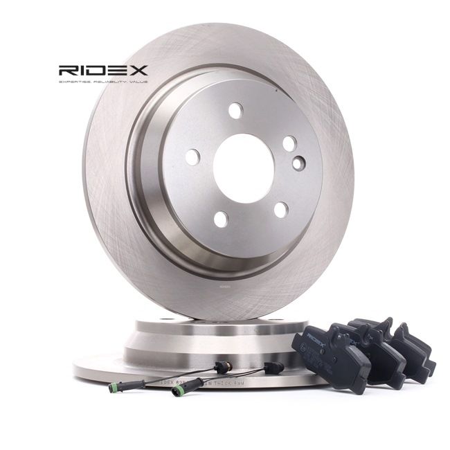 OE MITSUBISHI PAJERO / SHOGUN 2018 Brake pads and discs 0004216210, 0014211010, 0034208120 from RIDEX