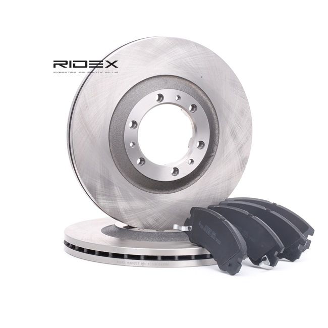 OEM Placute si discuri frana ISUZU TFR/TFS Pick-up 1999 1605017, 1605848, 1605852 RIDEX