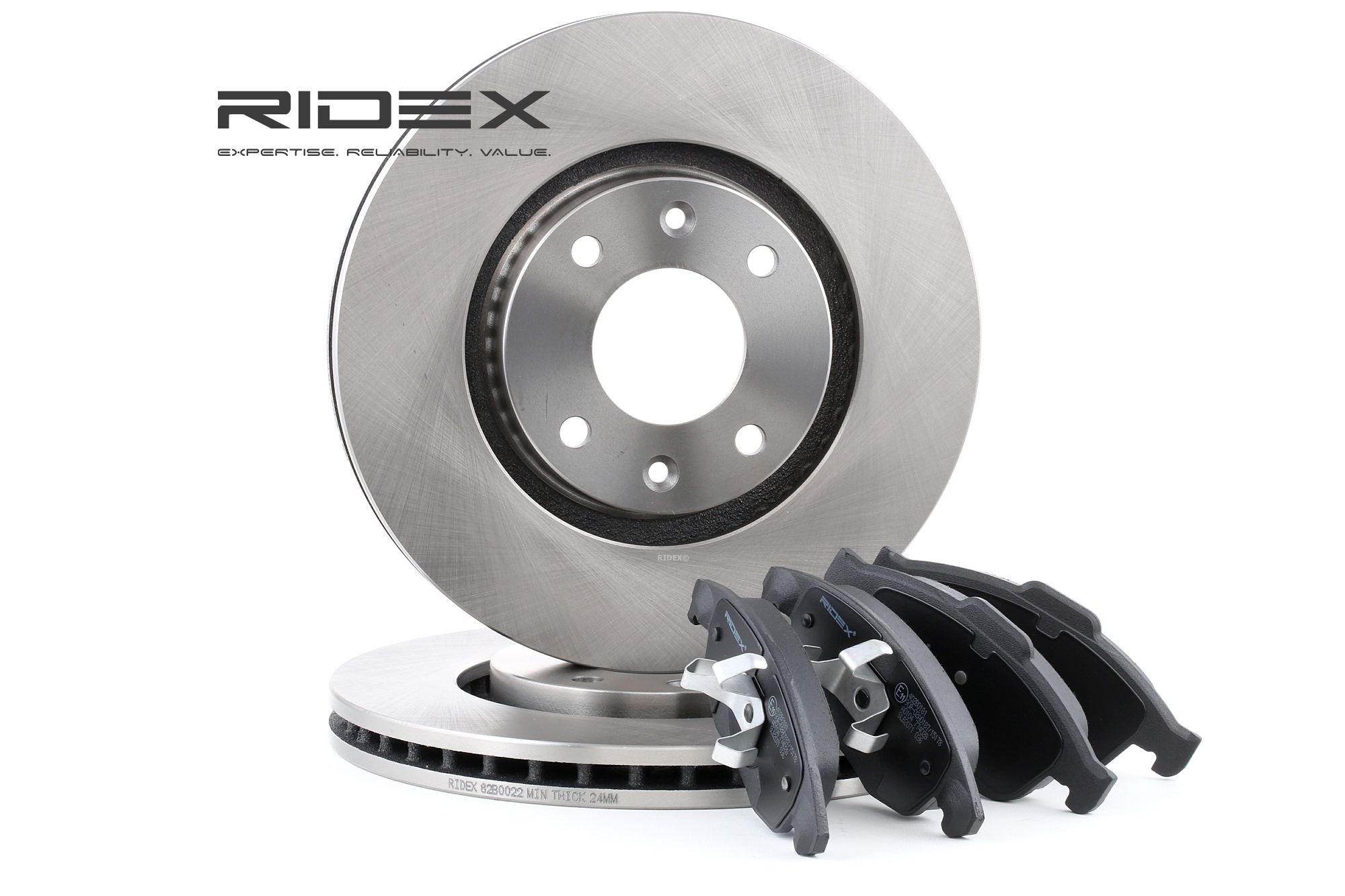 Cumpărați Set frana, frana disc de la RIDEX Număr produs: 3405B0240 la prețul de doar 443,74 lei