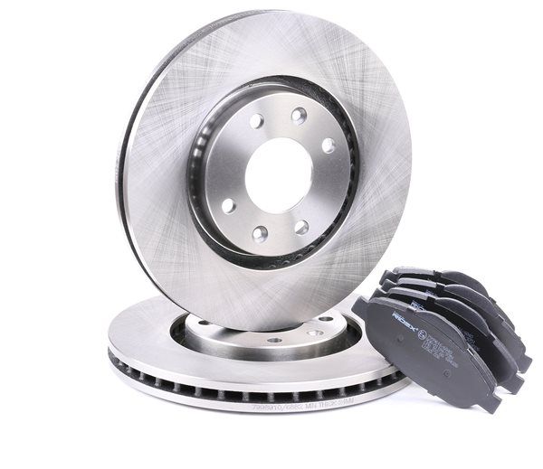 OE Bremsen komplett FIAT DUCATO 2011 1606401480, 1609253080, 1613259380 von RIDEX