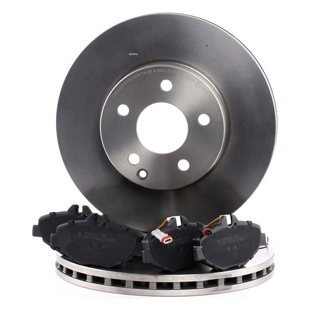 OEM Комплект дискови спирачки Mercedes S211 2004 2114210712, 2114210812, A2114210712 RIDEX