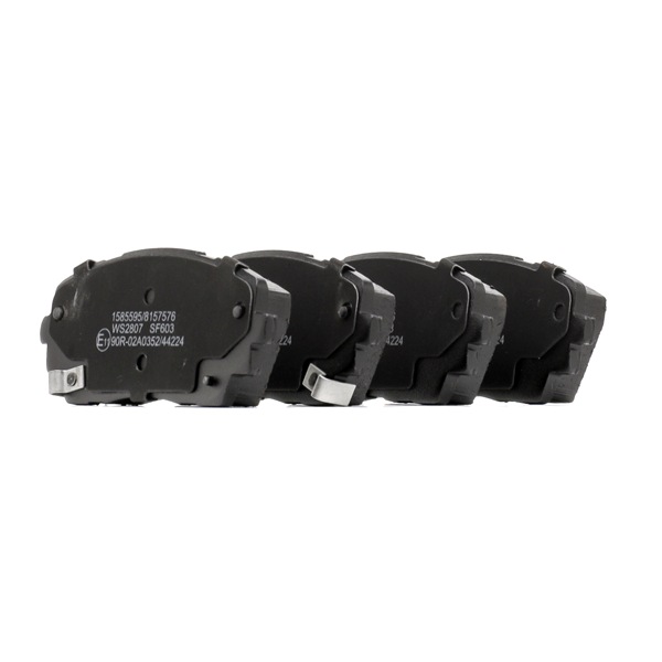 OE Bremsklötze KIA RAY 2020 581011YA00, 581011YA10, 581011YA30 von RIDEX