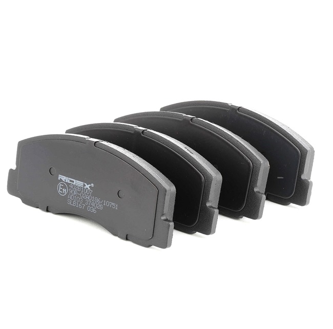 MITSUBISHI 1.4 Turbo 105 HP Petrol Brake pad set OEM AY040MT001 from RIDEX online zu günstigen Preisen