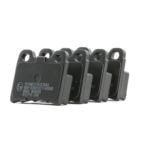 OE VW POINTER Jarrupalat, levyjarru 0K20H3323Z, 377698451, 6500959 RIDEX - alennettuun hintaan