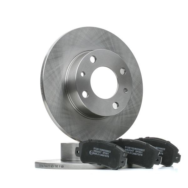 OE Δισκόπλακες & τακάκια φρένων SKODA ROOMSTER 2015 00984377102, 00984385812, 061750 από STARK