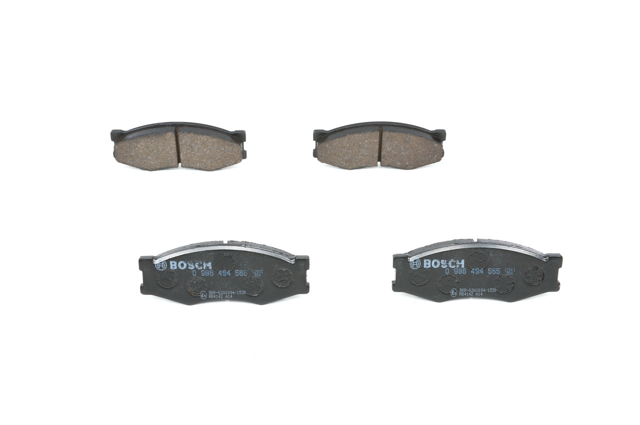 Kupite poceni originalno Zavorne ploščice 0 986 494 565, primerljivo z 4106031E88 OEM številke, prek spleta