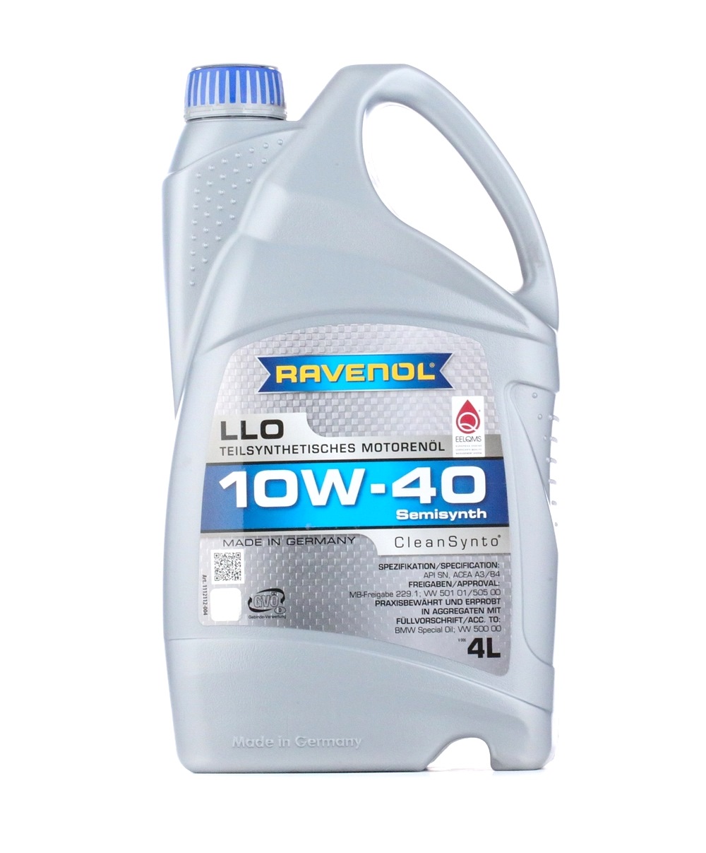 Įsigykite RAVENOL Variklio alyva Prekės Nr.: 1112112-004-01-999 už žemiausią 42,68 € kainą
