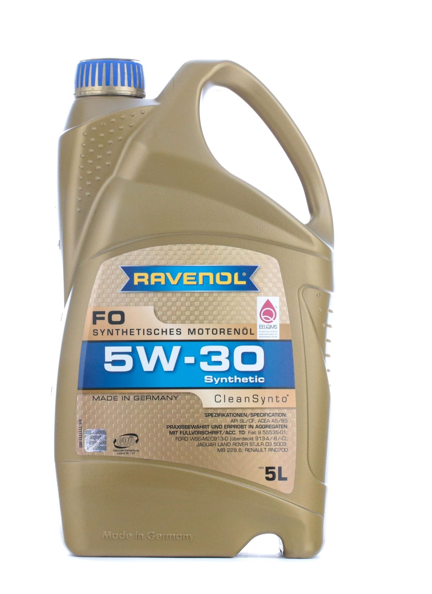 Cumpărați Ulei de motor de la RAVENOL Număr produs: 1111115-005-01-999 la prețul de doar 303,65 lei