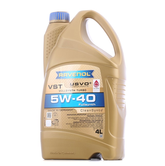 OEM Motorolie VW Caddy V Van SBA, SBH van RAVENOL - spaar geld uit door onze spotprijzen
