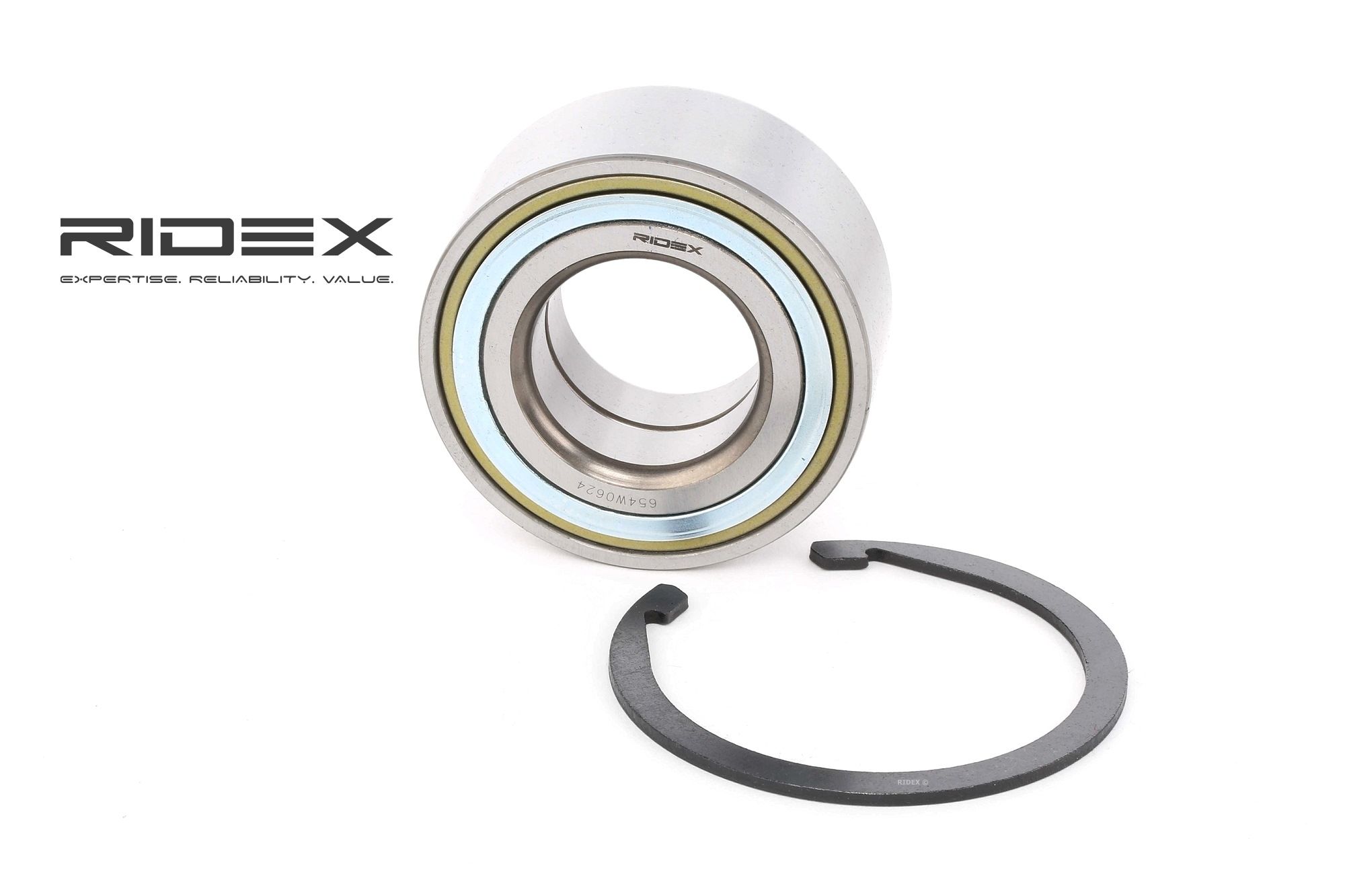 Įsigykite RIDEX Rato guolio komplektas Prekės Nr.: 654W0624 už žemiausią 19,68 € kainą