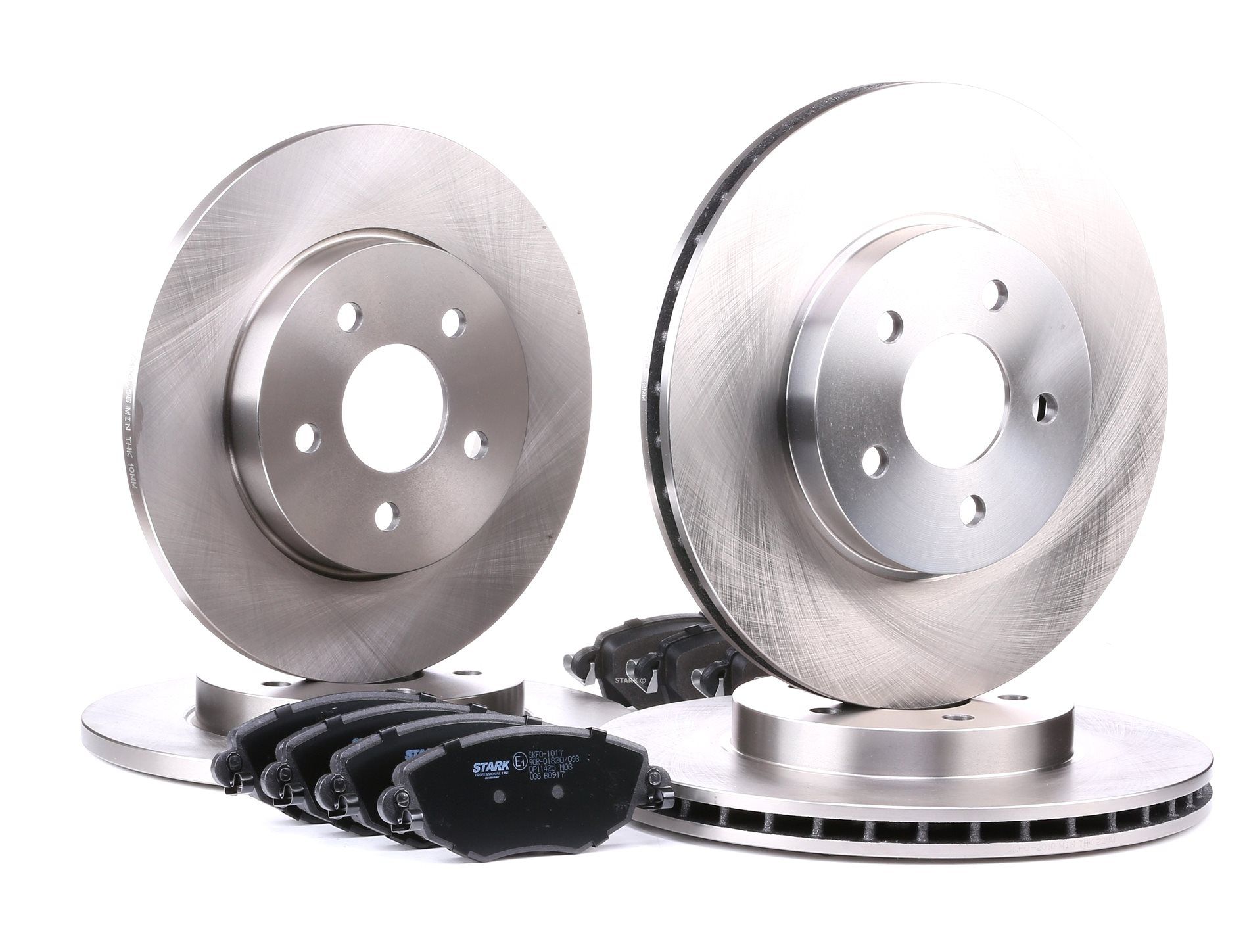 Kjøp STARK Bremseskiver og -klosser Product No .: SKBK-1090296 for den lave prisen av 2239,27 kr