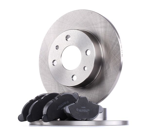 OE Bremsscheiben und -klötze FIAT SEICENTO 2007 0060576335, 0060800345, 105412201500 von STARK