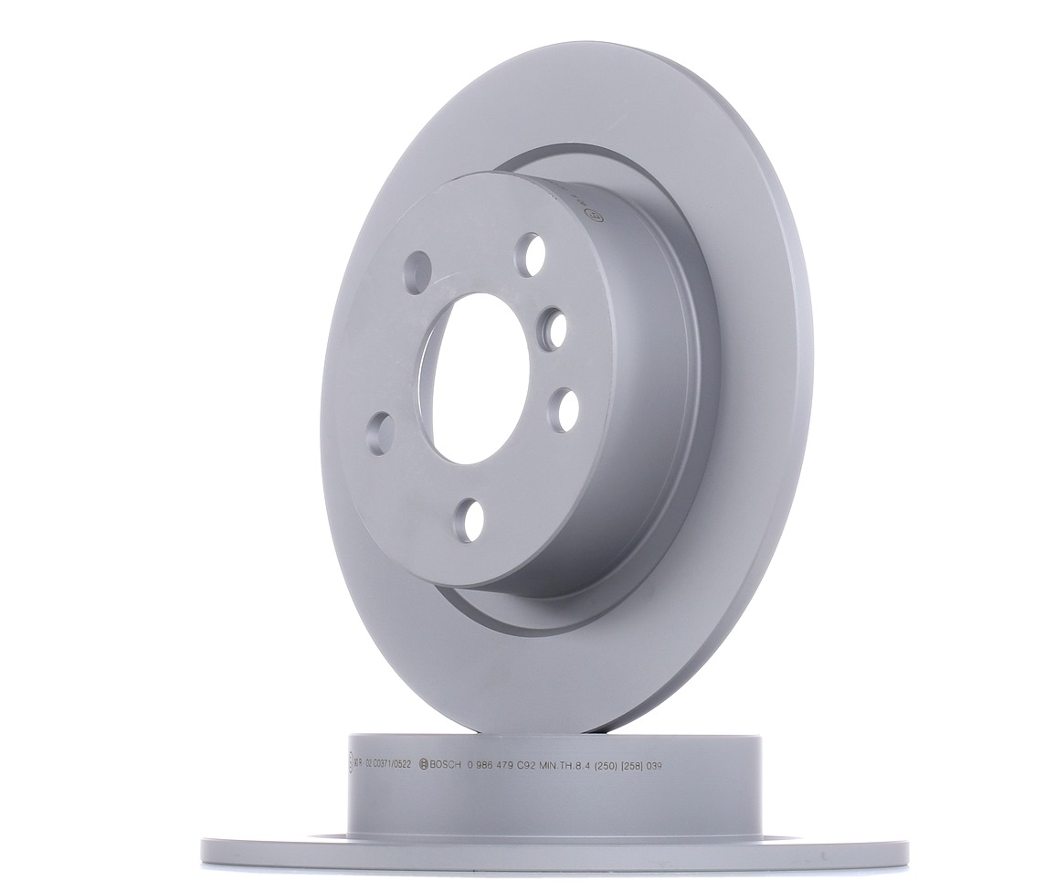 Acquista Disco freno da BOSCH Numero prodotto.: 0 986 479 C92 al costo di soli 37,52 €