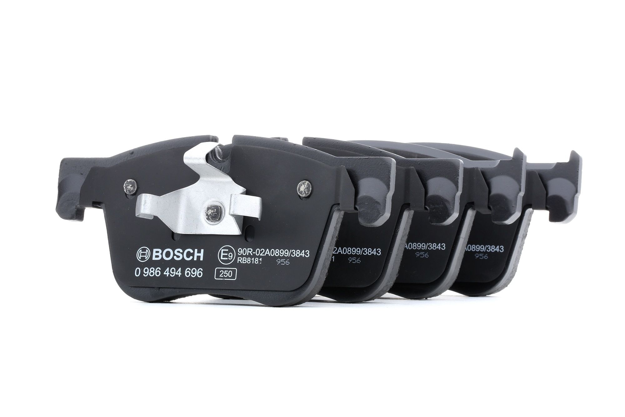Köp BOSCH Bromsbelägg Produktnummer: 0 986 494 696 till det förmånliga priset av 430,18 kr