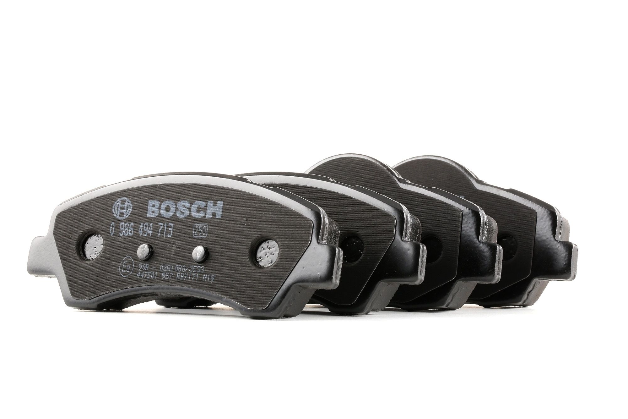Köp BOSCH Bromsbelägg Produktnummer: 0 986 494 713 till det förmånliga priset av 400,14 kr
