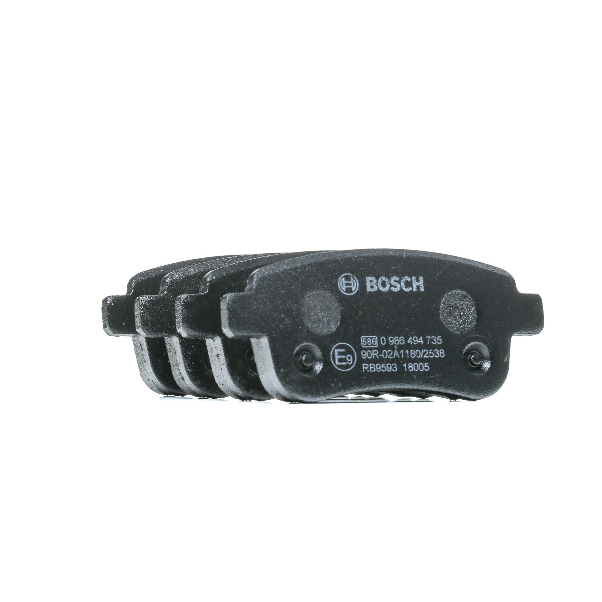 Įsigykite BOSCH Stabdžių kaladėlės Prekės Nr.: 0 986 494 735 už žemiausią 30,07 € kainą