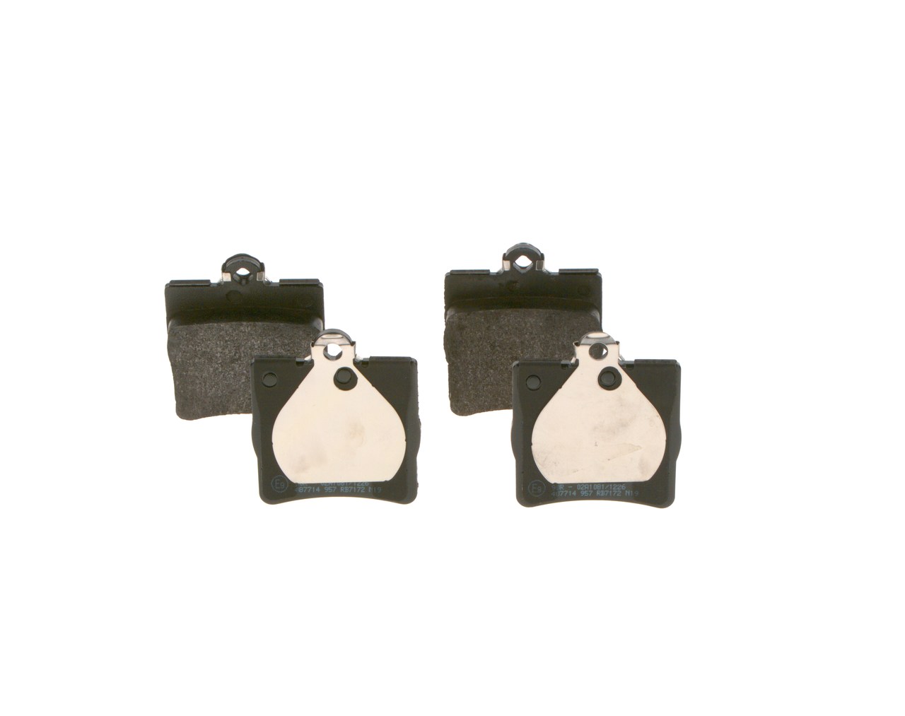 Plaquettes de frein A 004 420 17 20