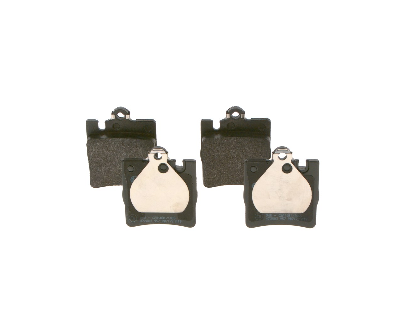 Acquista online Kit pastiglie freni 0 986 495 081 originale a buon mercato, comparabile con i numeri OEM A0024205220