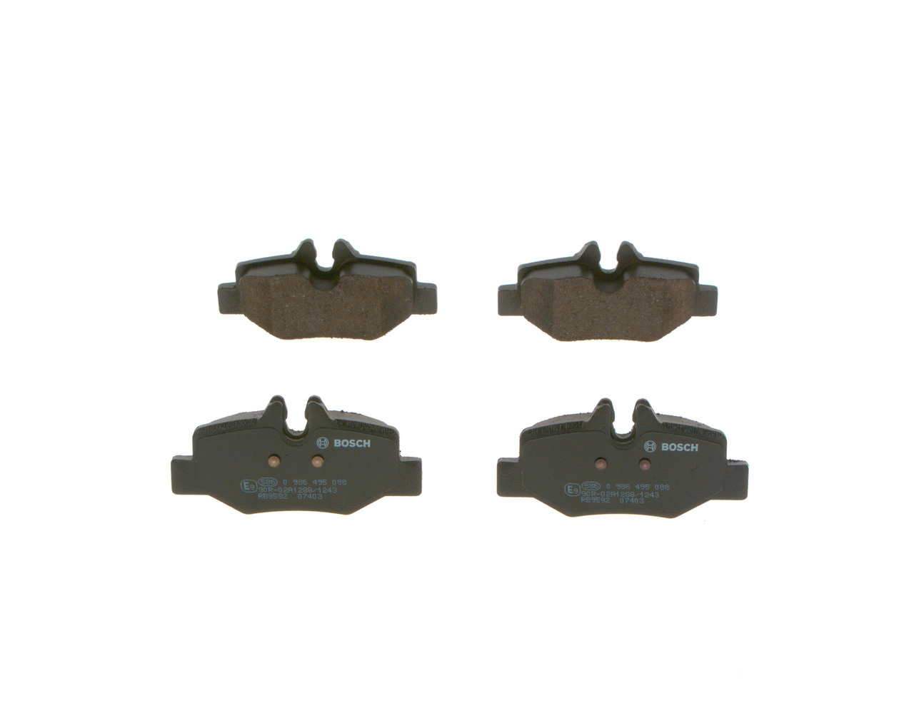 BOSCH A 006 420 44 20 Bremsbeläge