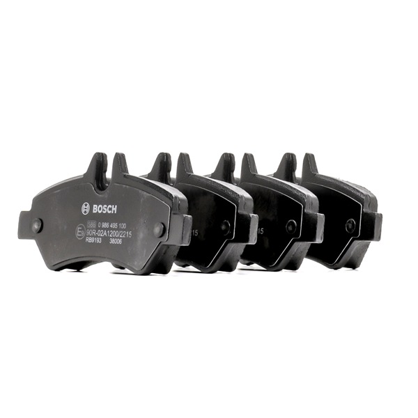 Billige Hersteller-Bremsbeläge 0 986 495 100 vergleichbar mit 04862602AA OEM-Nr im Web einkaufen