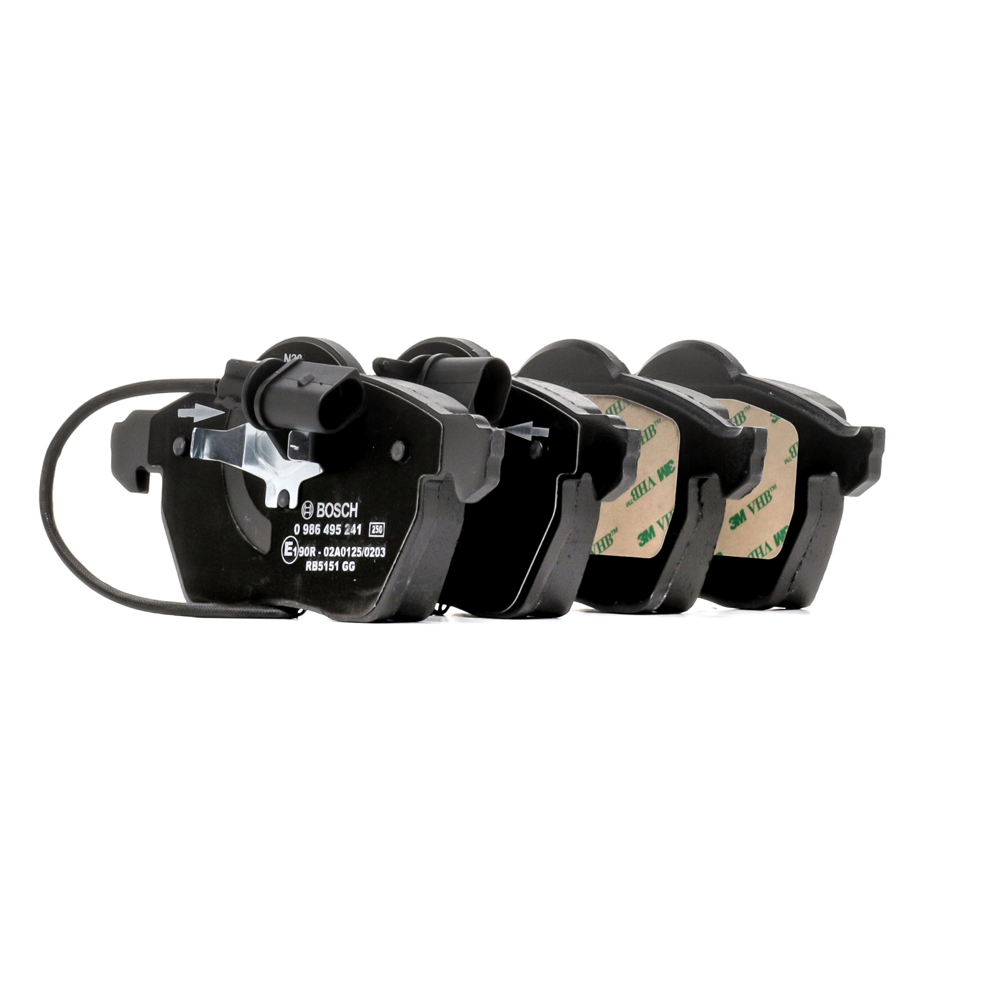 Ostke BOSCH Piduriklotsid Toode nr.: 0 986 495 241 madala hinnaga 42,59 €